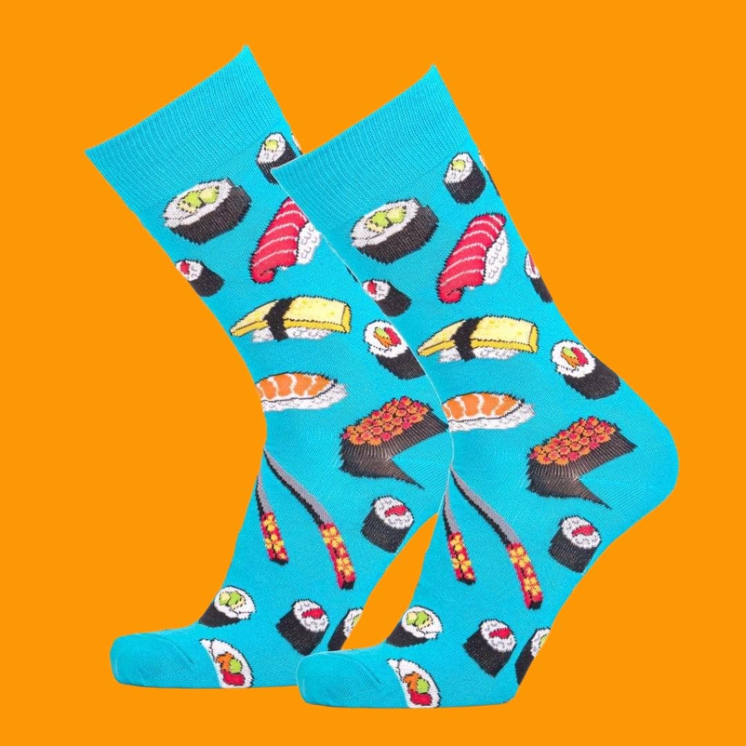 Sock Panda Sushi Socks (Men's Shoe Size 8-12)