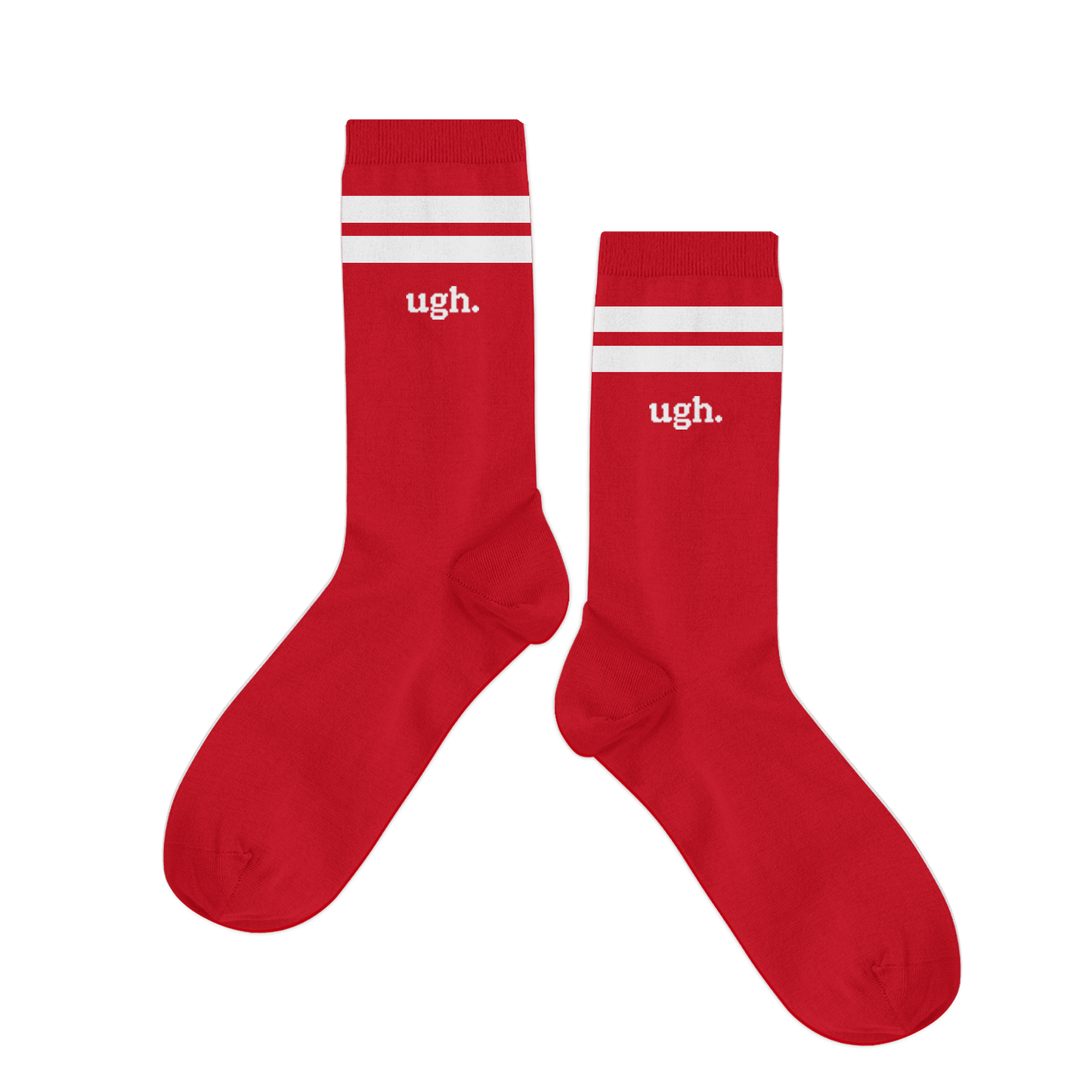 Talking Out of Turn Holiday Socks: Ugh.