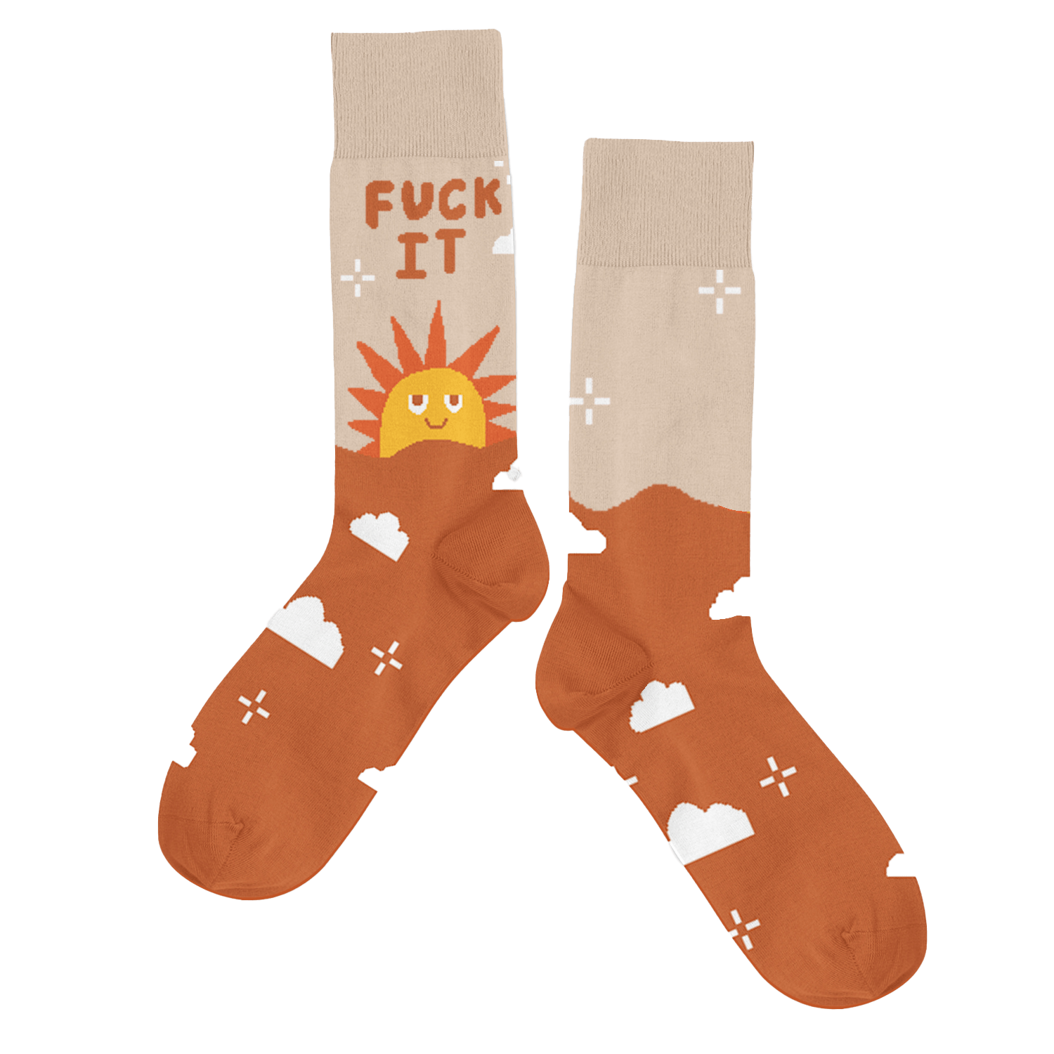 Talking Out of Turn Socks: Fuck it