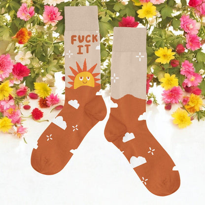 Talking Out of Turn Socks: Fuck it