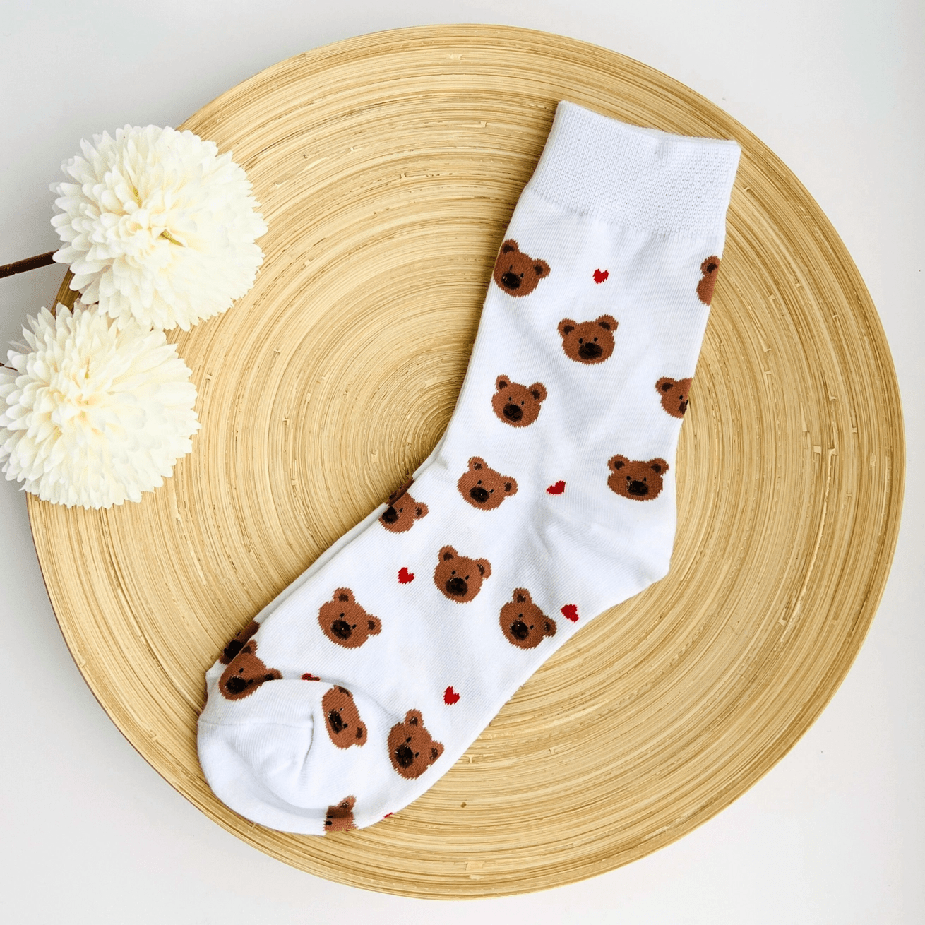 Tiny Gift Society Bear Hugs Cozy Socks