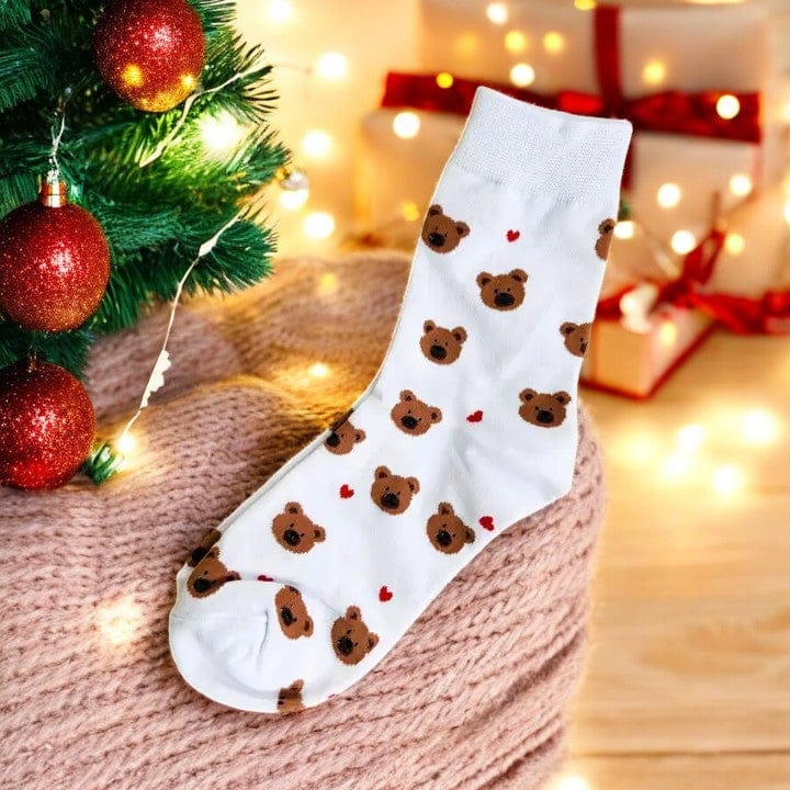 Tiny Gift Society Bear Hugs Cozy Socks