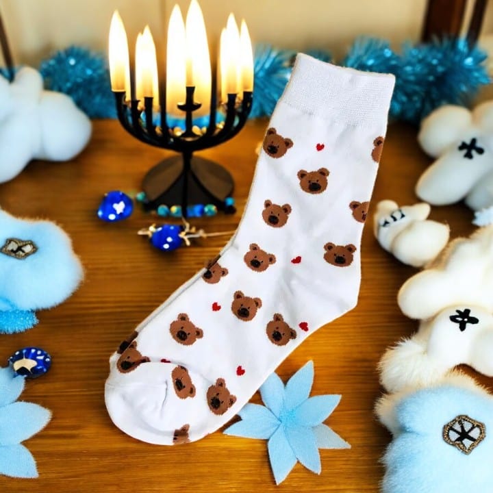 Tiny Gift Society Bear Hugs Cozy Socks