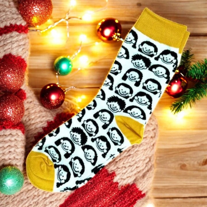 Tiny Gift Society Bright Faces Fun Socks