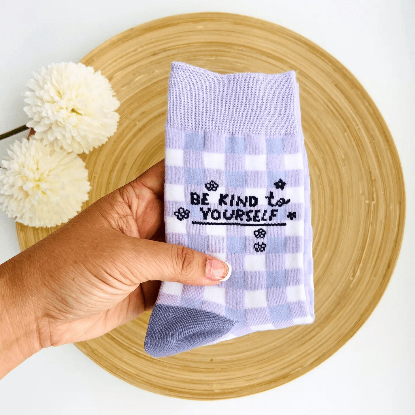 Tiny Gift Society Gingham Kindness Socks