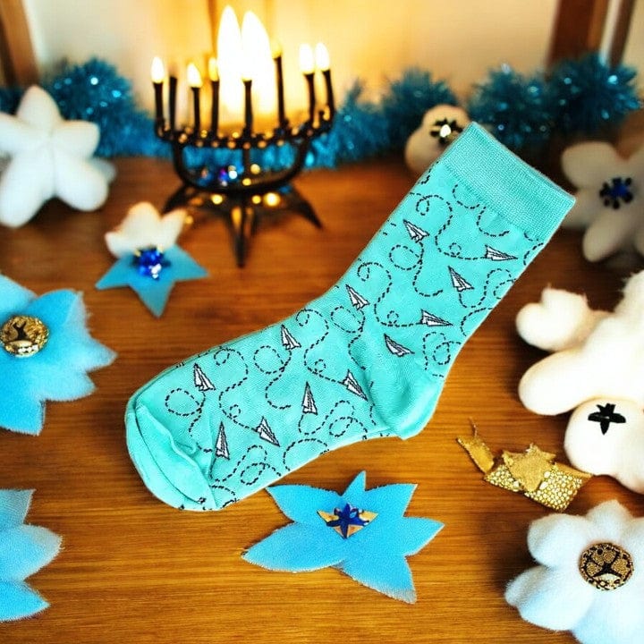 Tiny Gift Society Paper Plane Adventure Socks