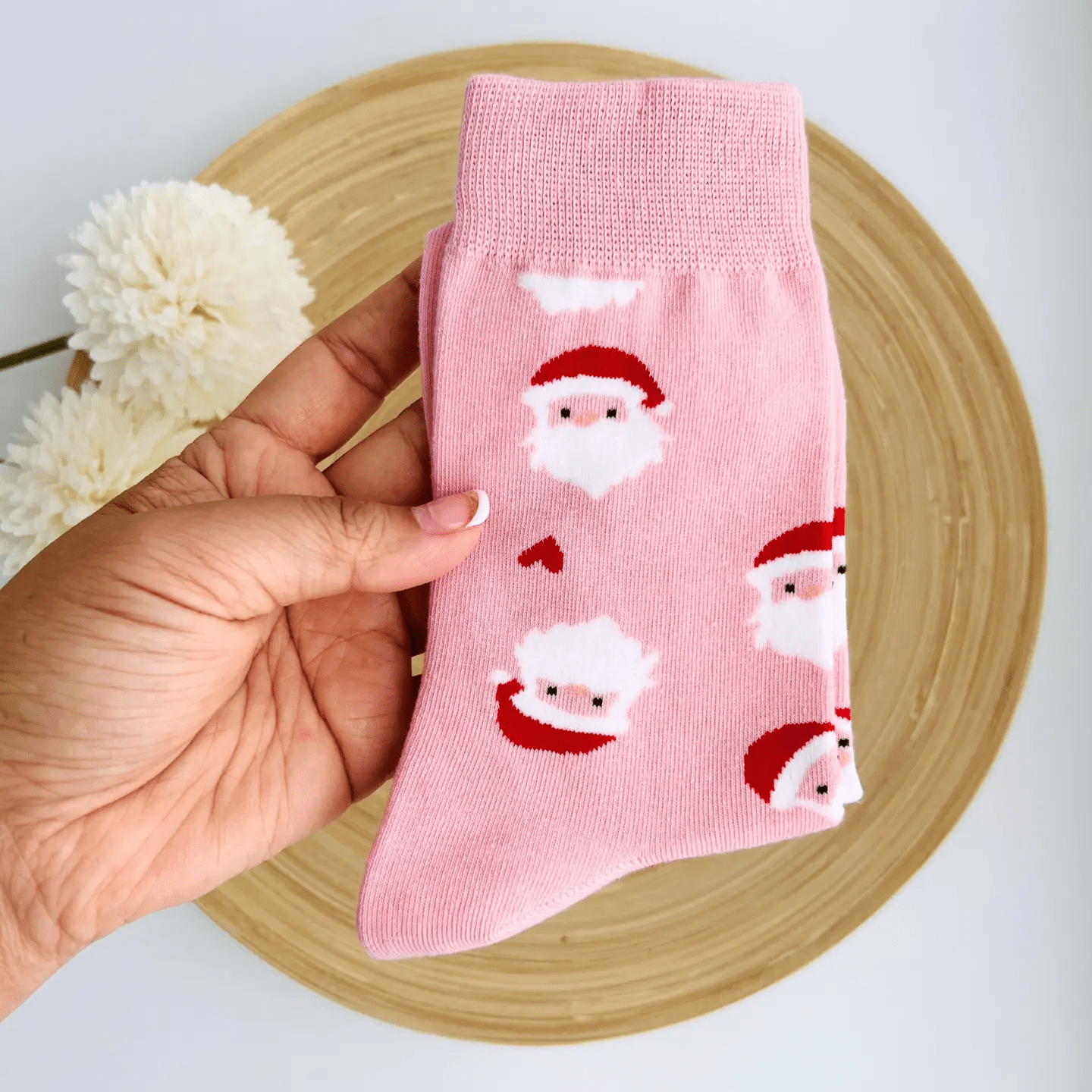 Tiny Gift Society Santa Cheer Holiday Socks